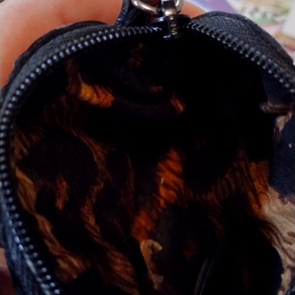 👜 Brighton Black Leather Change Purse - Picture 3 of 4